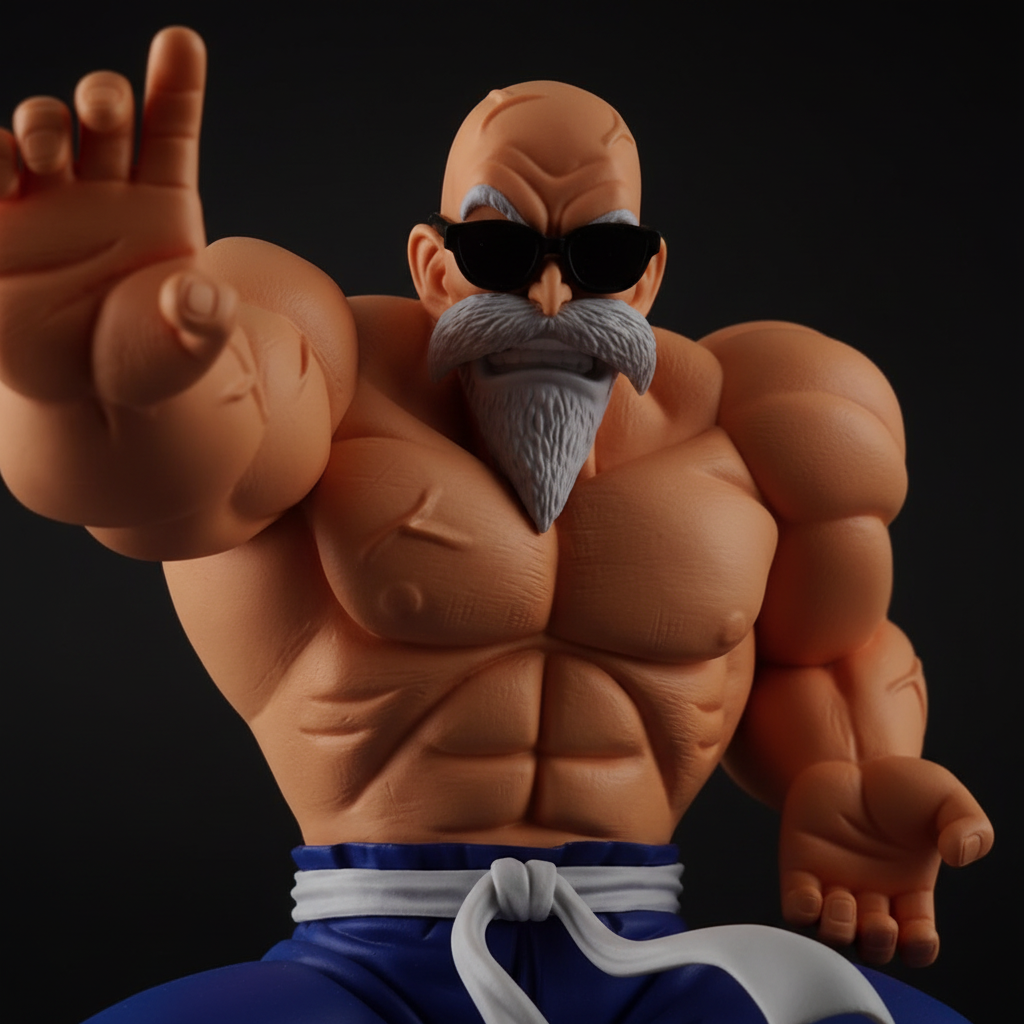 Master Roshi Close-up