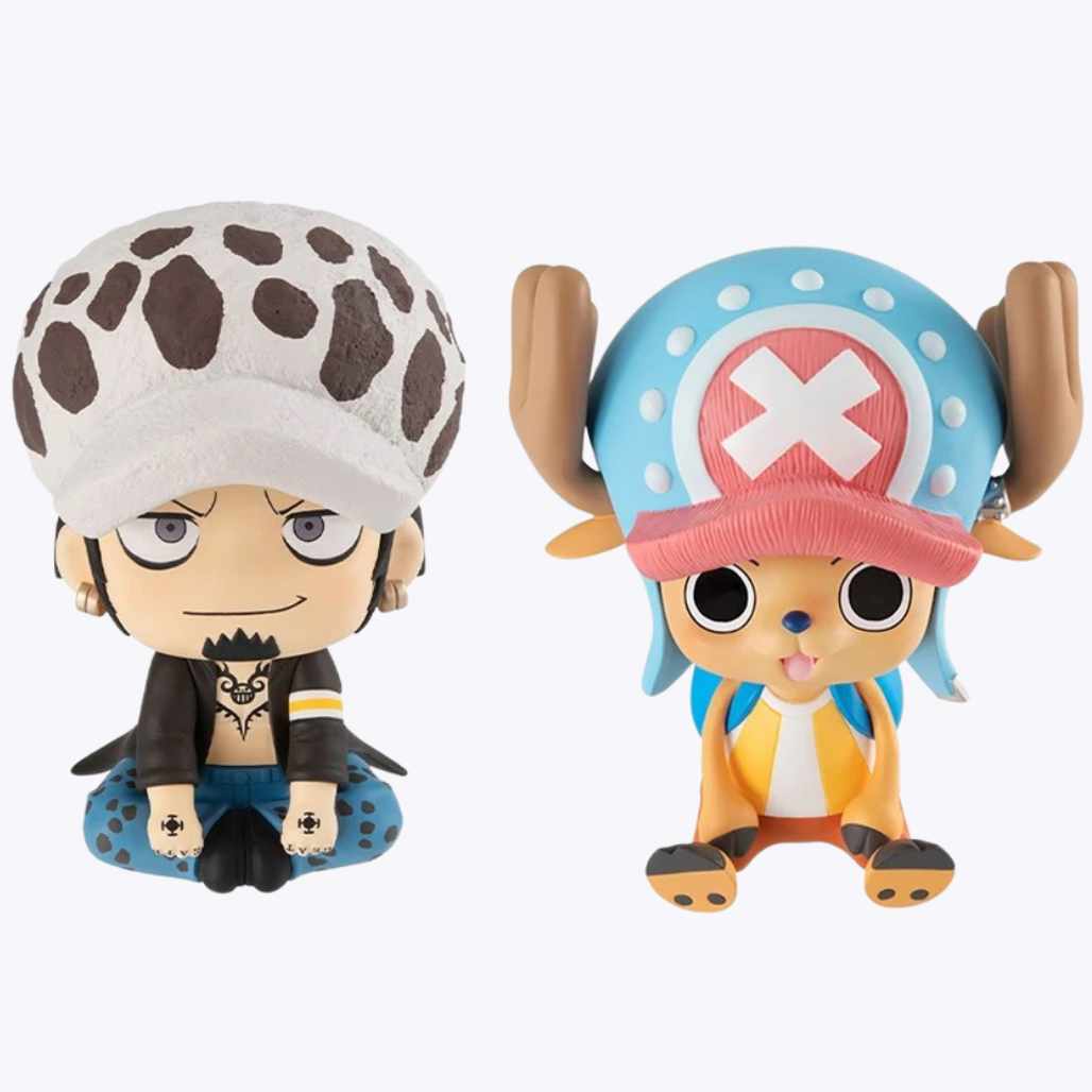 MH Look Up One Piece Law & Chopper Sitting Figures - FIHEROE.