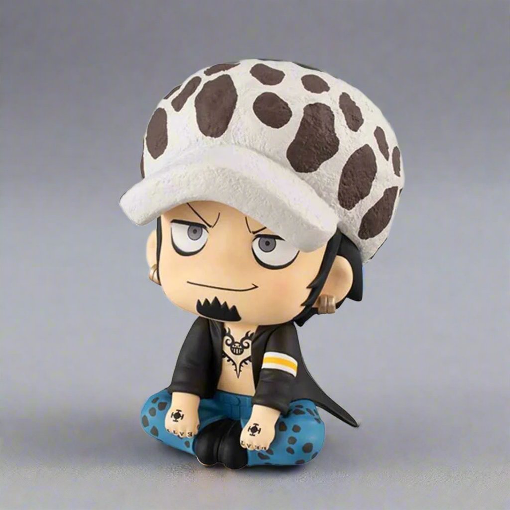 MH Look Up One Piece Law & Chopper Sitting Figures - FIHEROE.