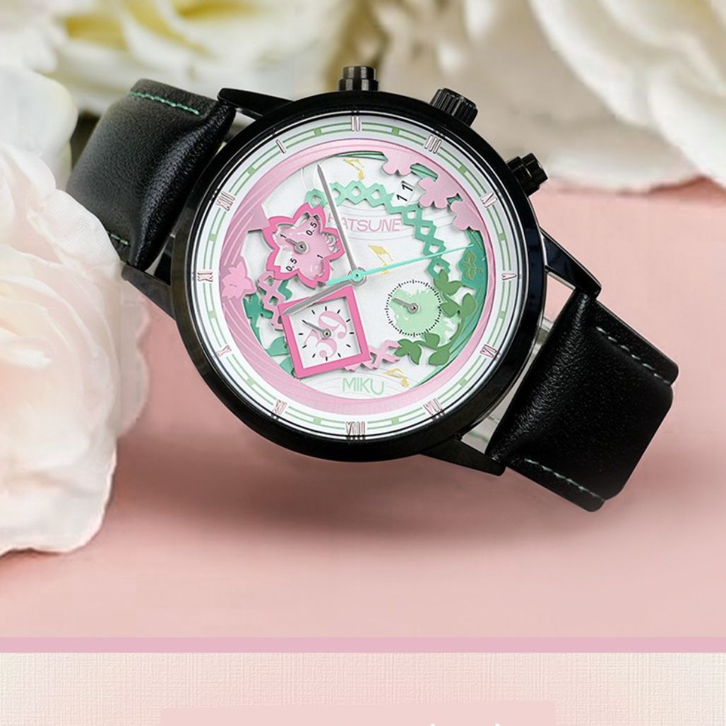 Miku 39 Cherry Blossom Commemorative Watch - FIHEROE.