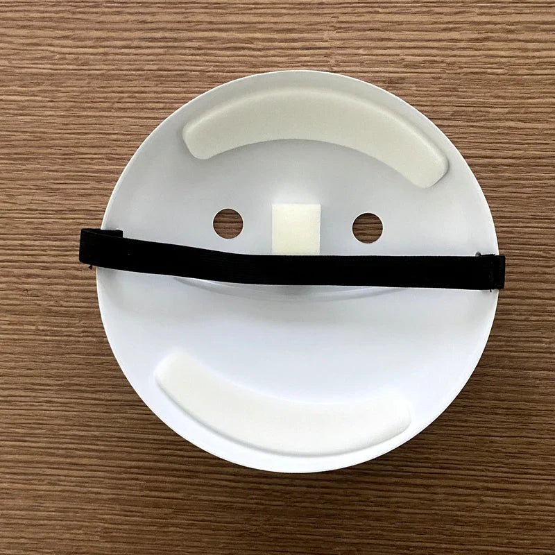 Minimalist Smiley Face Mask Comfortable Disguise - FIHEROE.
