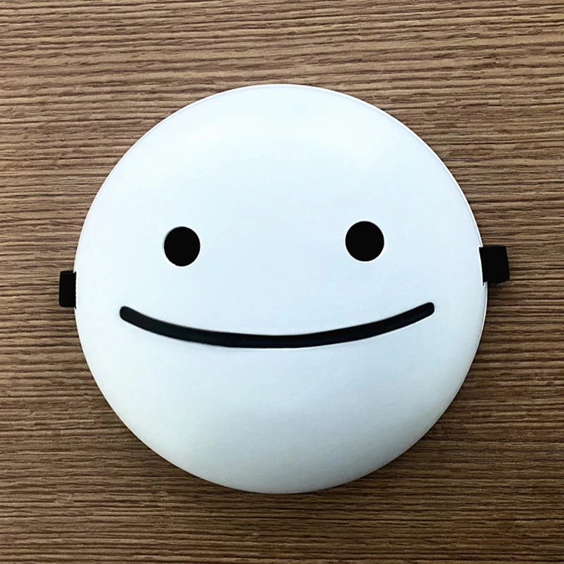 Minimalist Smiley Face Mask Comfortable Disguise - FIHEROE.
