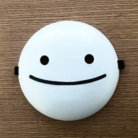 Minimalist Smiley Face Mask Comfortable Disguise - FIHEROE.