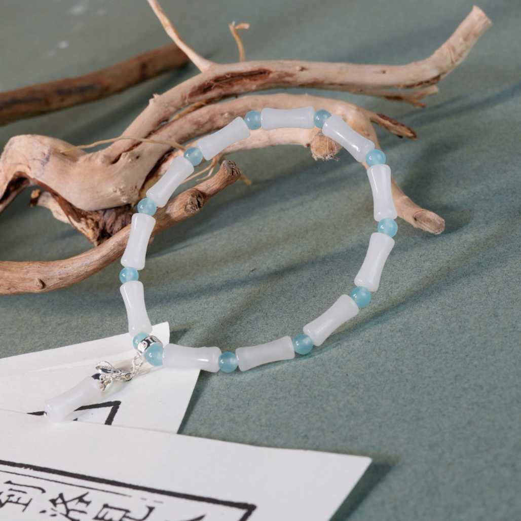 Mo Dao Zhu Shi Natural Stone Beaded Bracelets - FIHEROE.