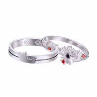 Mo Dao Zhu Shi Silver Stackable Anime Rings - FIHEROE.