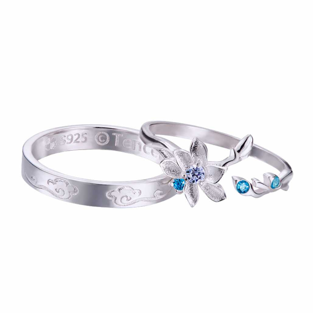 Mo Dao Zhu Shi Silver Stackable Anime Rings - FIHEROE.