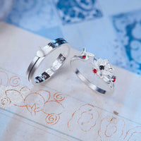 Mo Dao Zhu Shi Silver Stackable Anime Rings - FIHEROE.