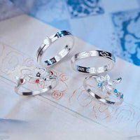 Mo Dao Zhu Shi Silver Stackable Anime Rings - FIHEROE.