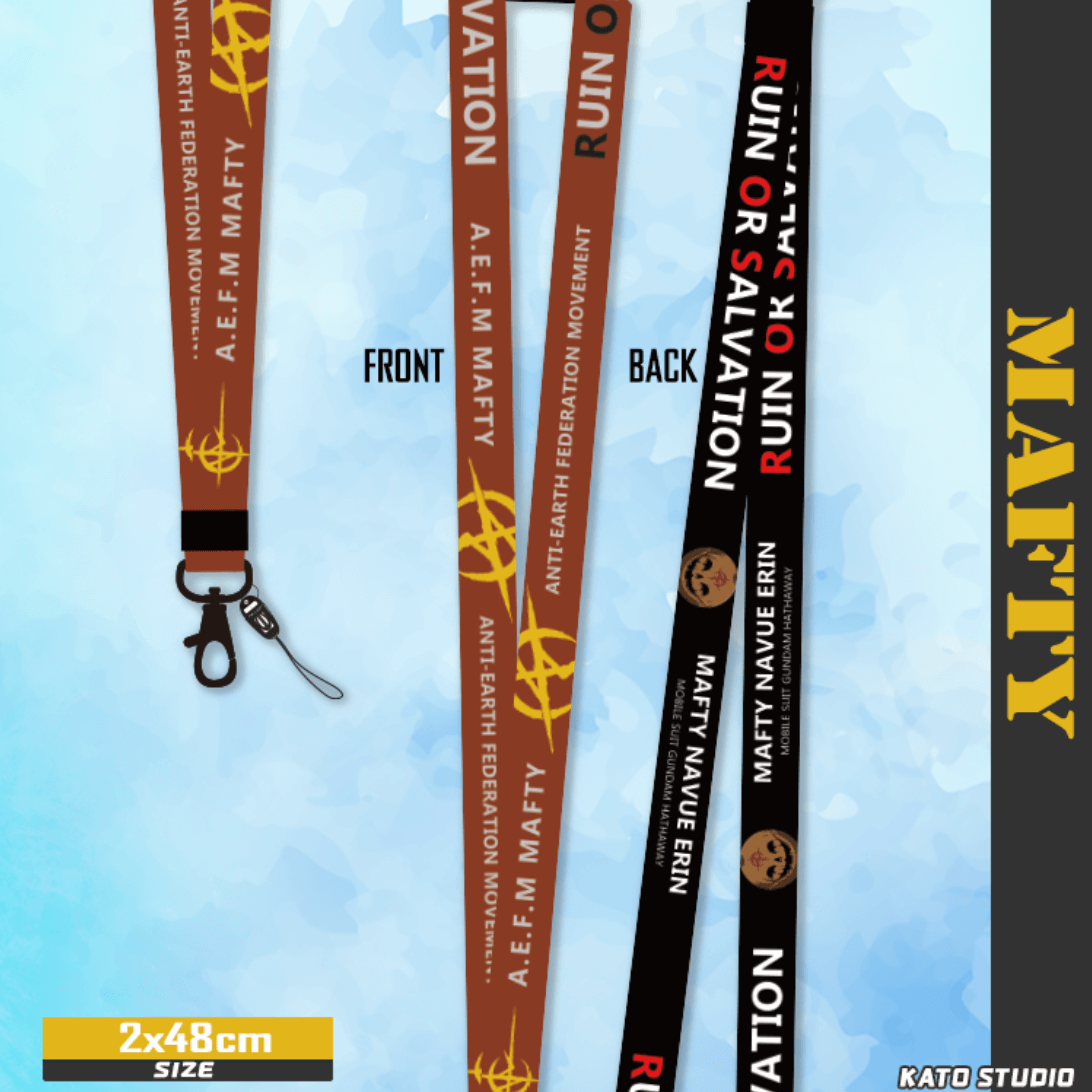 Mobile Suit Gundam Characters Anime Lanyards - FIHEROE.