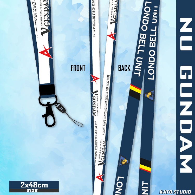 Mobile Suit Gundam Characters Anime Lanyards - FIHEROE.