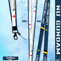 Mobile Suit Gundam Characters Anime Lanyards - FIHEROE.
