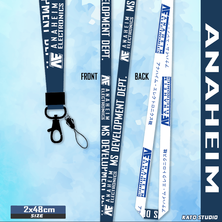 Mobile Suit Gundam Characters Anime Lanyards - FIHEROE.