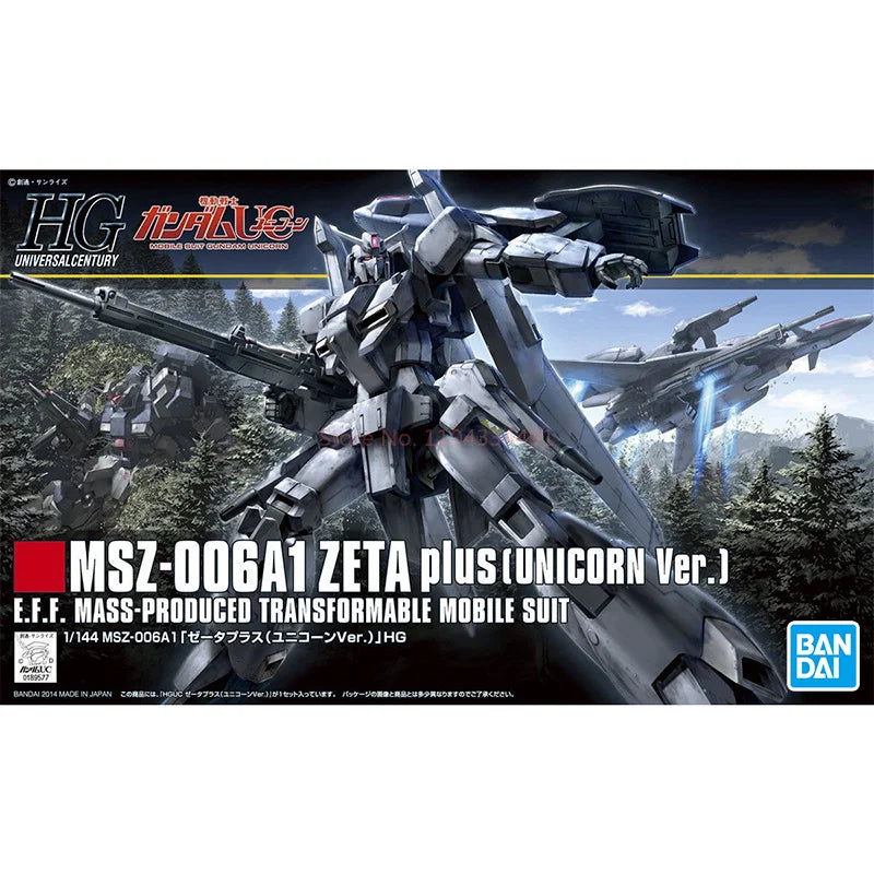 Mobile Suit Unicorn Gundam Zeta Plus HG Model Kit - FIHEROE.