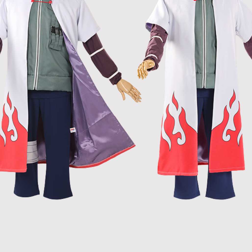 Naruto Shippuden Yondaime Namikaze Minato Outfit - FIHEROE.