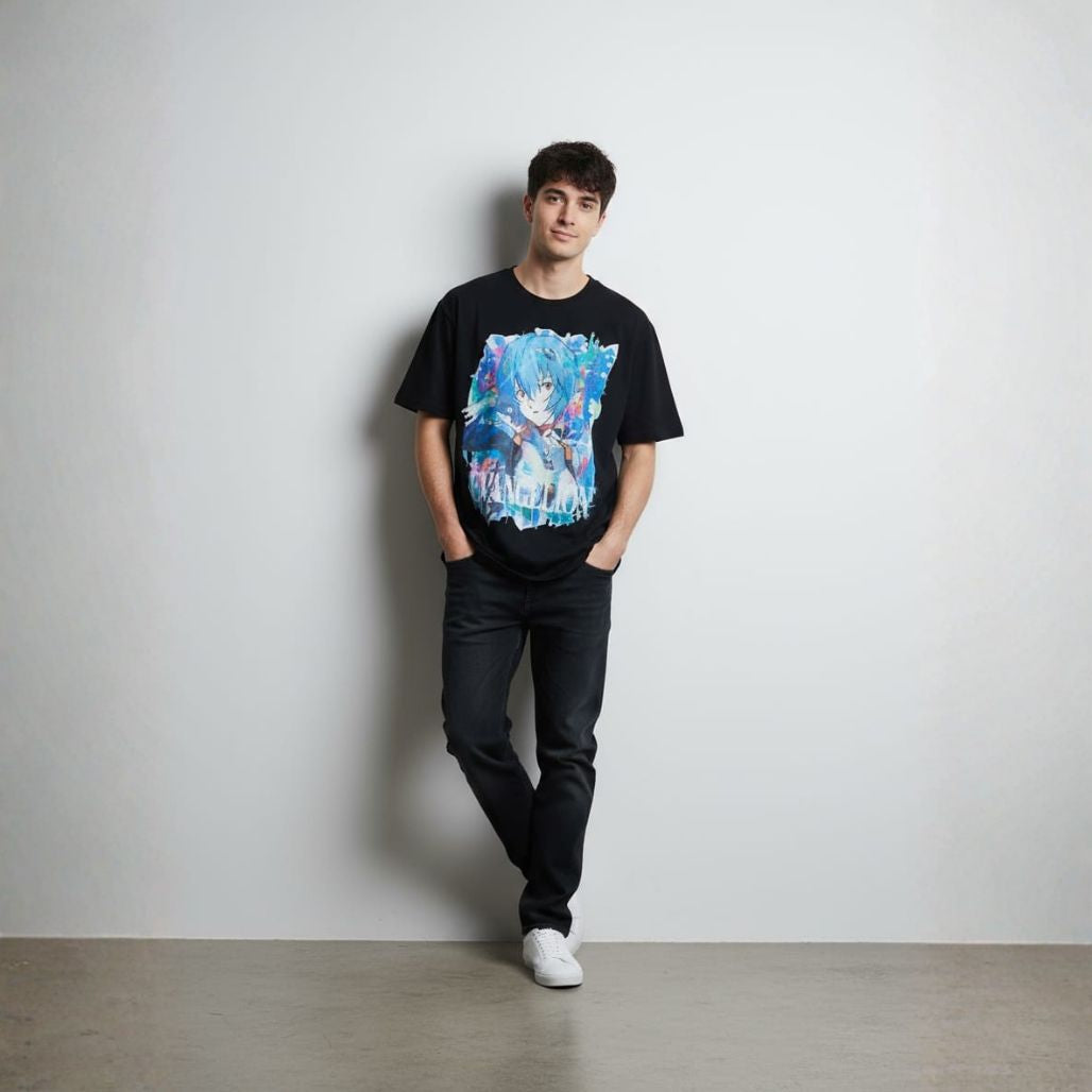 Neon Genesis Evangelion Rei Ayanami Anime Shirt