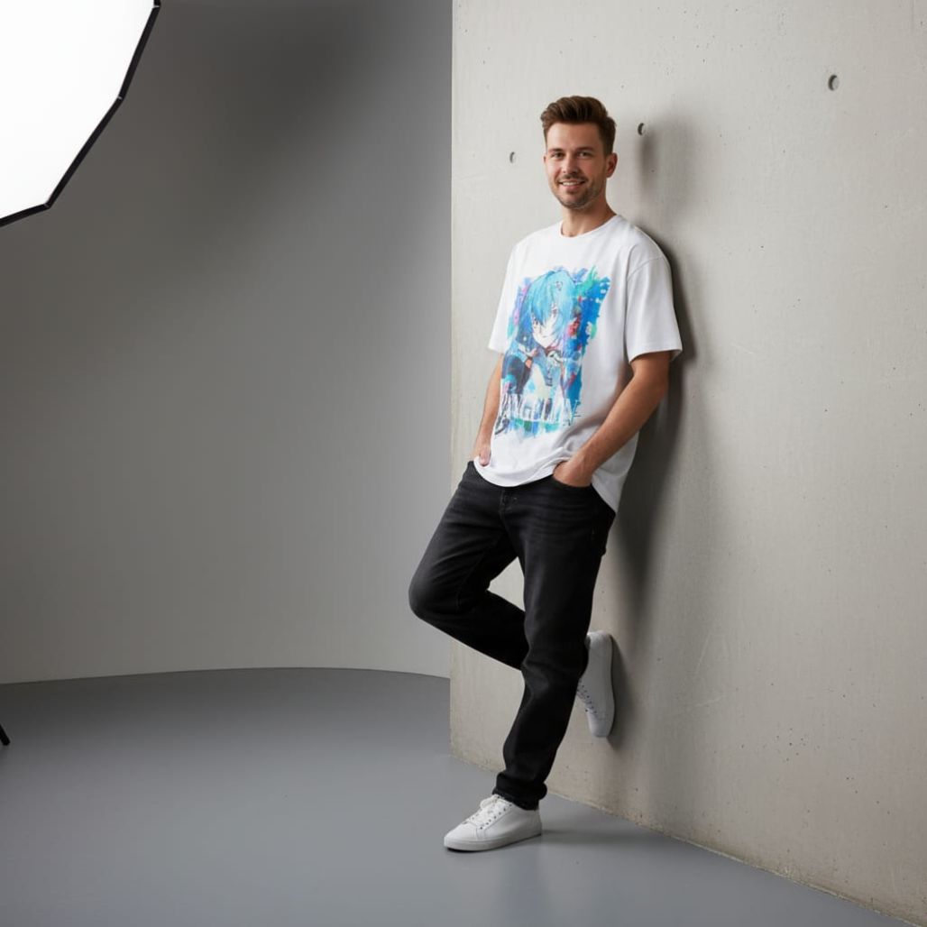 Neon Genesis Evangelion Rei Ayanami Anime Shirt