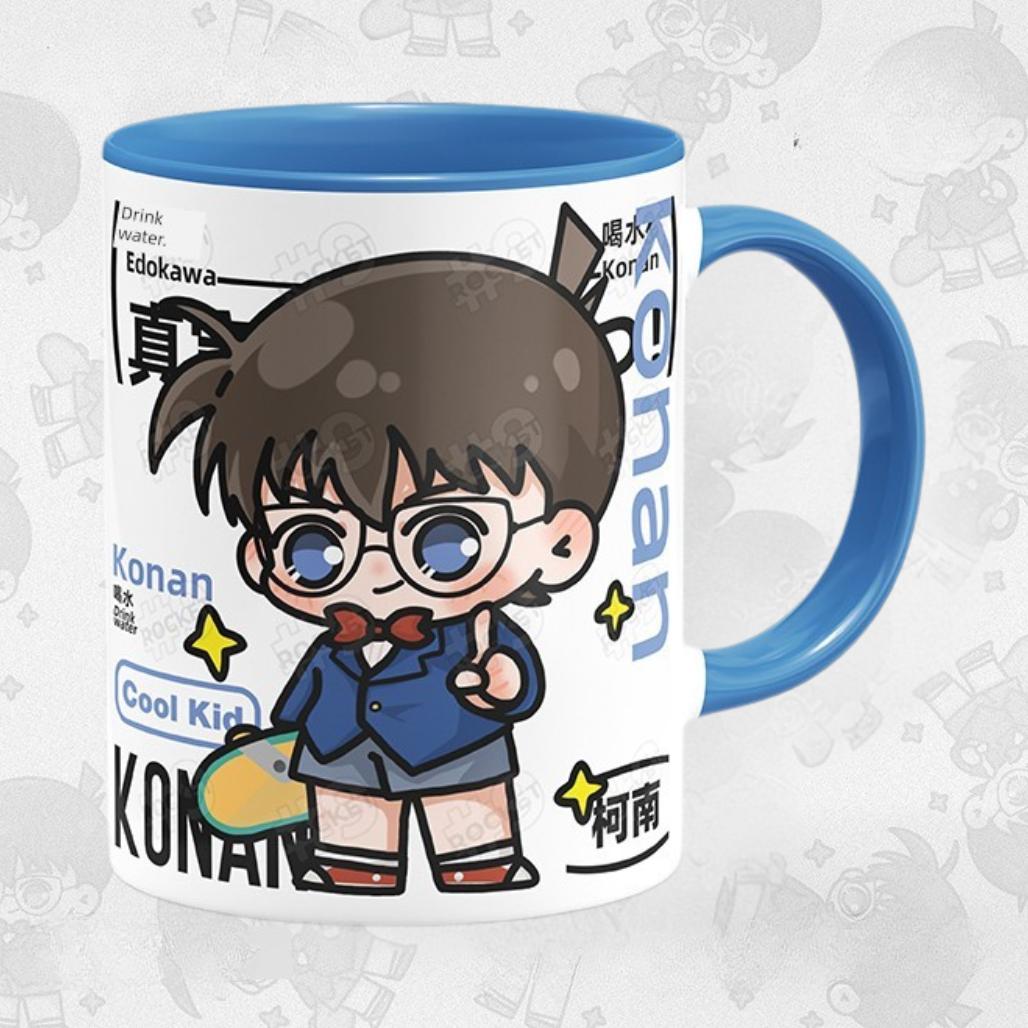 No. 9 Detective Conan Konan Edogawa Anime Mug Set - FIHEROE.