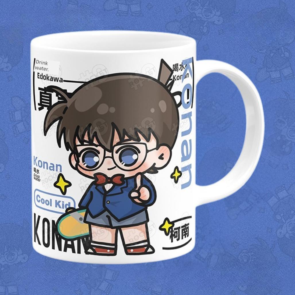 No. 9 Detective Conan Konan Edogawa Anime Mug Set - FIHEROE.