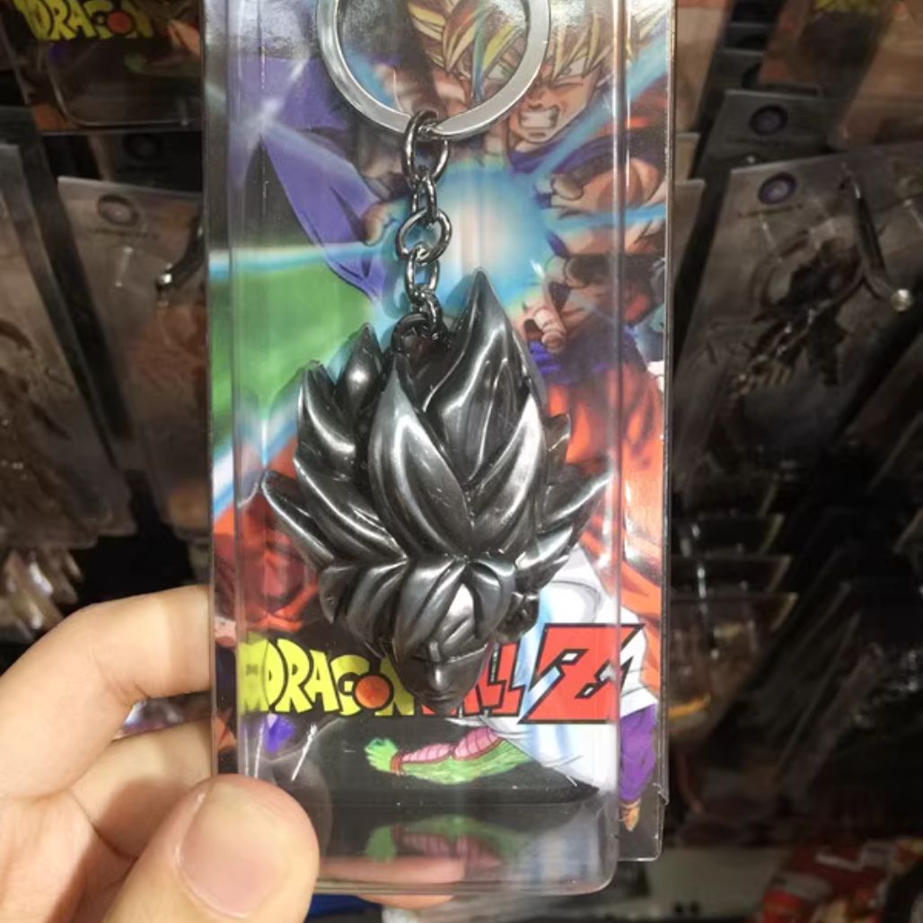 Official Dragon Ball Z Super Saiyan Goku Keychain - FIHEROE.