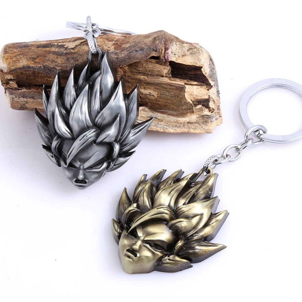 Official Dragon Ball Z Super Saiyan Goku Keychain - FIHEROE.