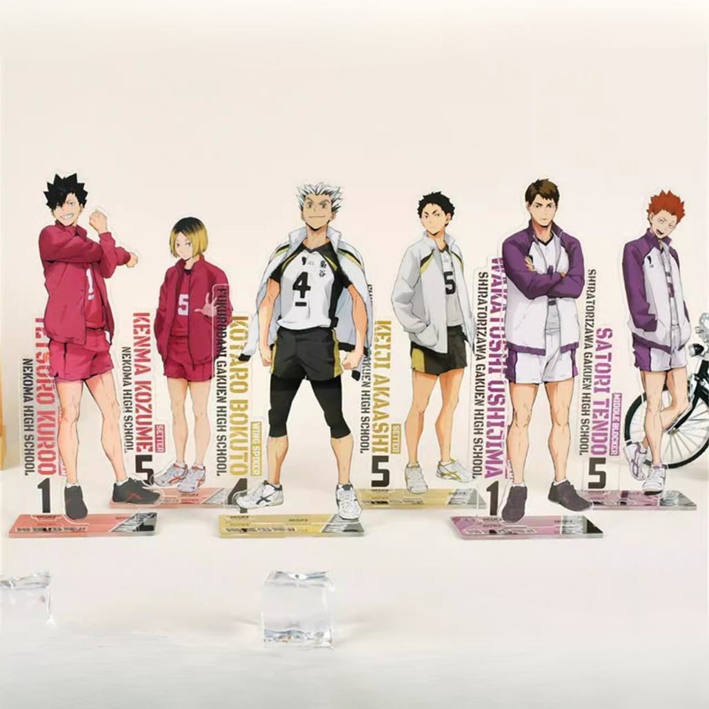 Official Haikyuu Schools Anime Acrylic Standees - FIHEROE.