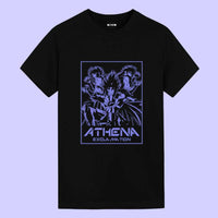 Old School Athena Exclamation Anime Graphic Tee - FIHEROE.