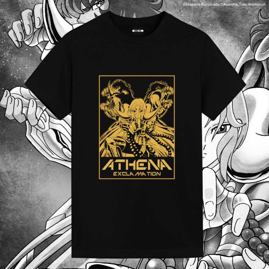 Old School Athena Exclamation Anime Graphic Tee - FIHEROE.