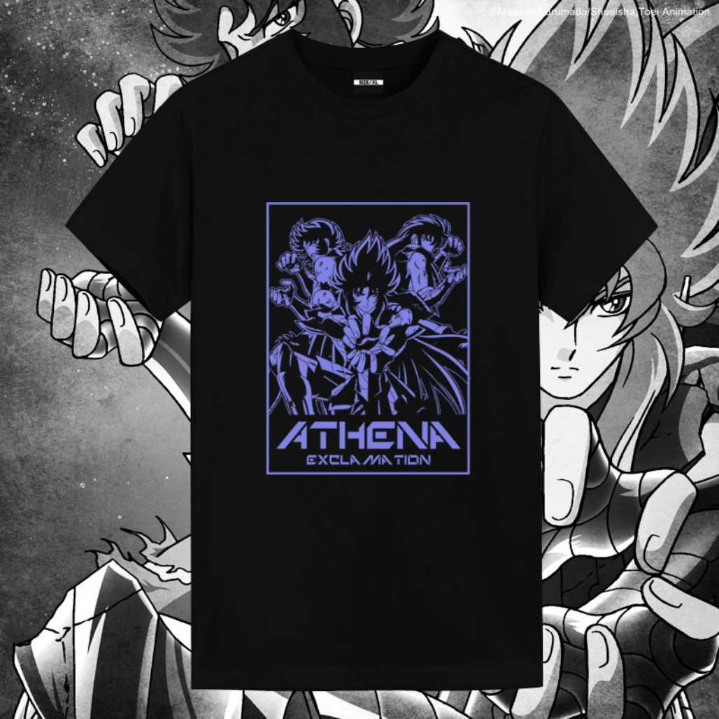 Old School Athena Exclamation Anime Graphic Tee - FIHEROE.