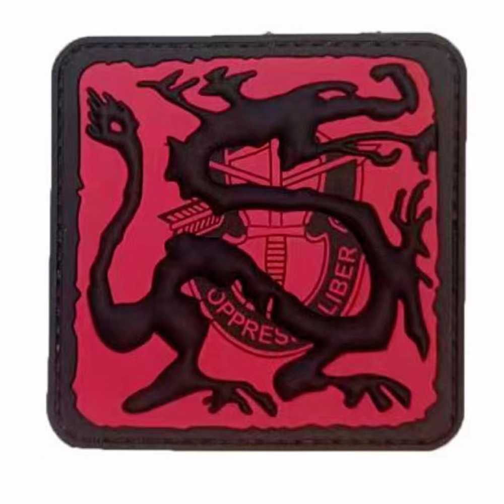 Old School Ronin Dragon Seal Logo Patch - FIHEROE.