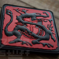Old School Ronin Dragon Seal Logo Patch - FIHEROE.