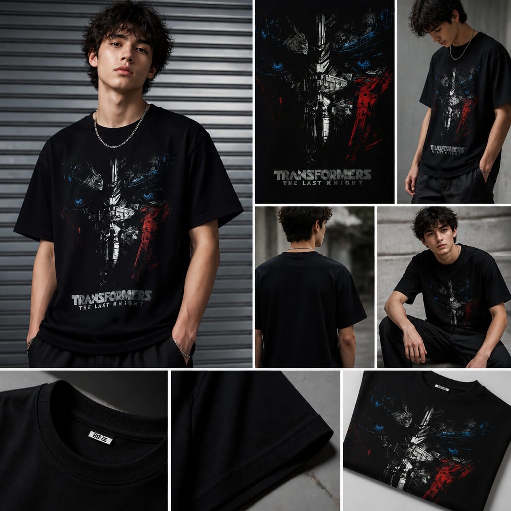 Camiseta gráfica de anime de Optimus Prime de Transformers