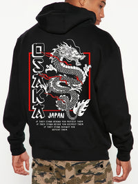 Osaka Dragon Hoodie Japanese Streetware Design - FIHEROE.