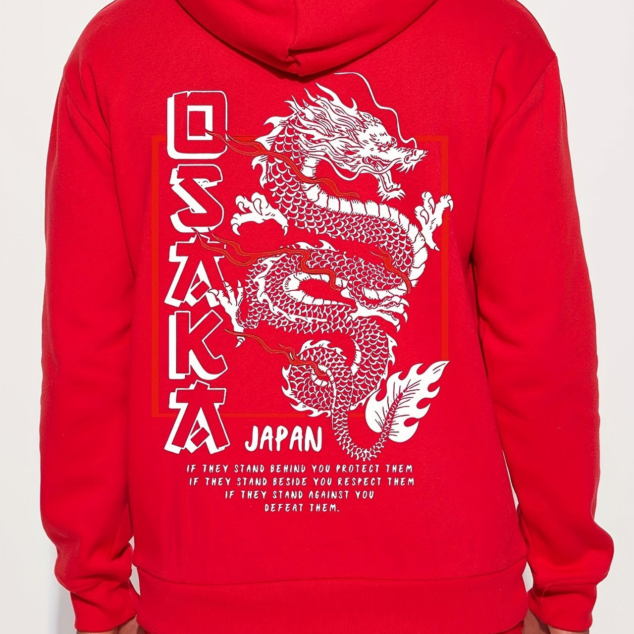 Osaka Dragon Hoodie Japanese Streetware Design - FIHEROE.
