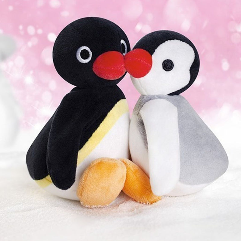 Pingu and Pinga Magnetic Plush Keychains - FIHEROE.