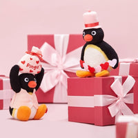 Pingu Heart Series Plush with Heart Gift Bag - FIHEROE.