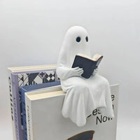 Reading Ghost Desk Ornament Cute Shelf Sitter - FIHEROE.