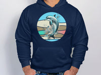 Ocean Dolphin Art Hoodie Stylish Casual Wear product