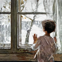 Scenic Winter Artwork Anime Postcard by Shuna - FIHEROE.