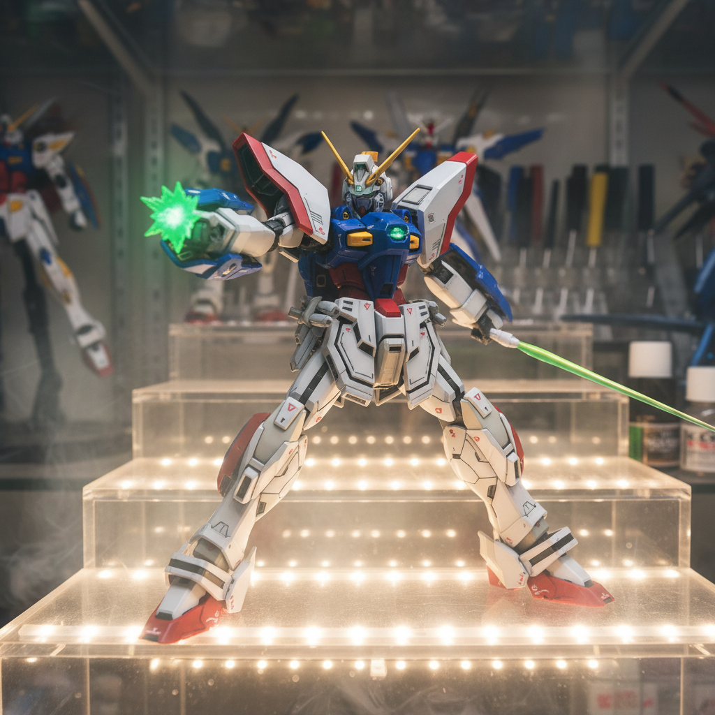 Shining Gundam – Display Shelf Scenario