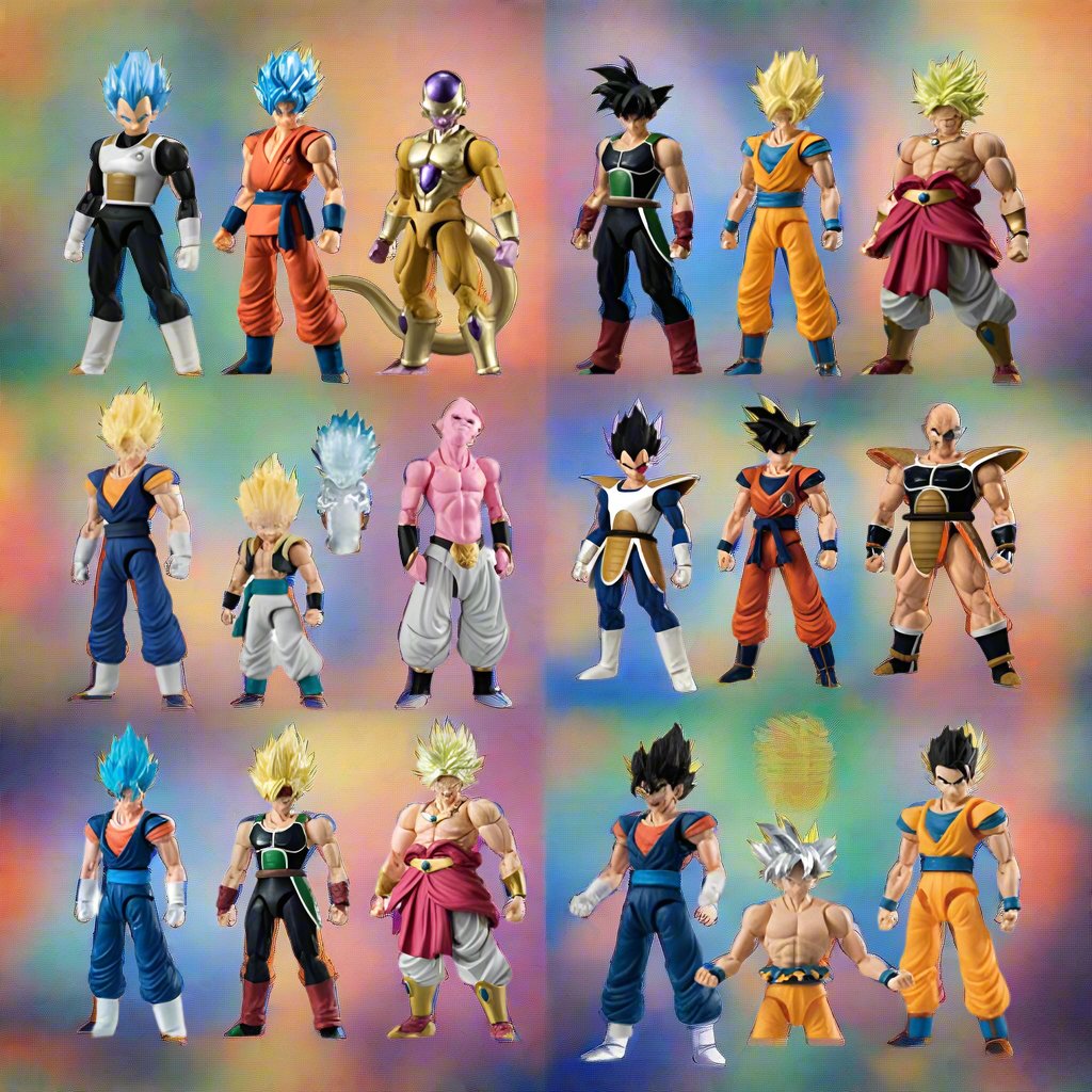 Shodo Dragon Ball Z Bandai Mini Figures - FIHEROE.