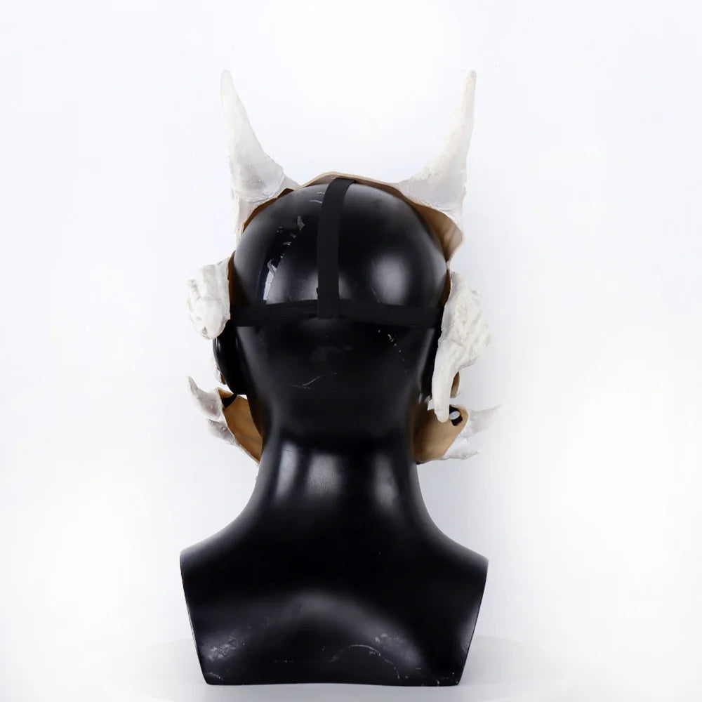 Skull Mask Anime Dino Raptor Moving Jaw Prop - FIHEROE.