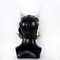 Skull Mask Anime Dino Raptor Moving Jaw Prop - FIHEROE.