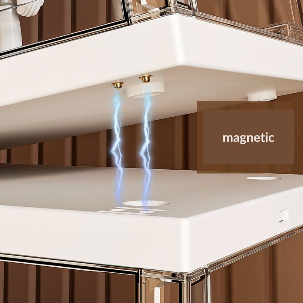 Stackable Lit LED Display Case for Anime Figures - FIHEROE.