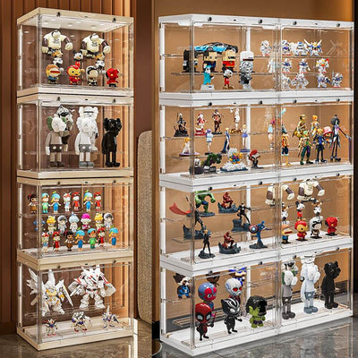 Stackable Lit LED Display Case for Anime Figures - FIHEROE.
