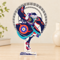 Standee artwork and licensing closeup