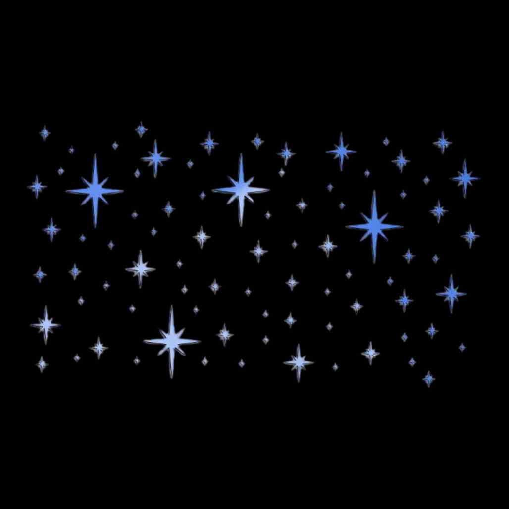 Starry Sky Fairy Acrylic Anime Wall Stickers - FIHEROE.