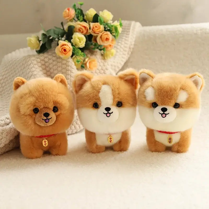 Super Cute Dog Breed Anime Stuffed Animals - FIHEROE.
