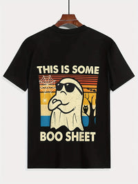 This Is Some Boo Sheet Halloween Ghost T-Shirt - FIHEROE.