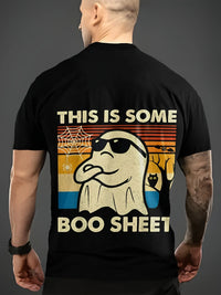 This Is Some Boo Sheet Halloween Ghost T-Shirt - FIHEROE.