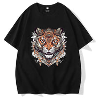 Tiger Totem Shirt - Ornamental Animal Spirit Tee